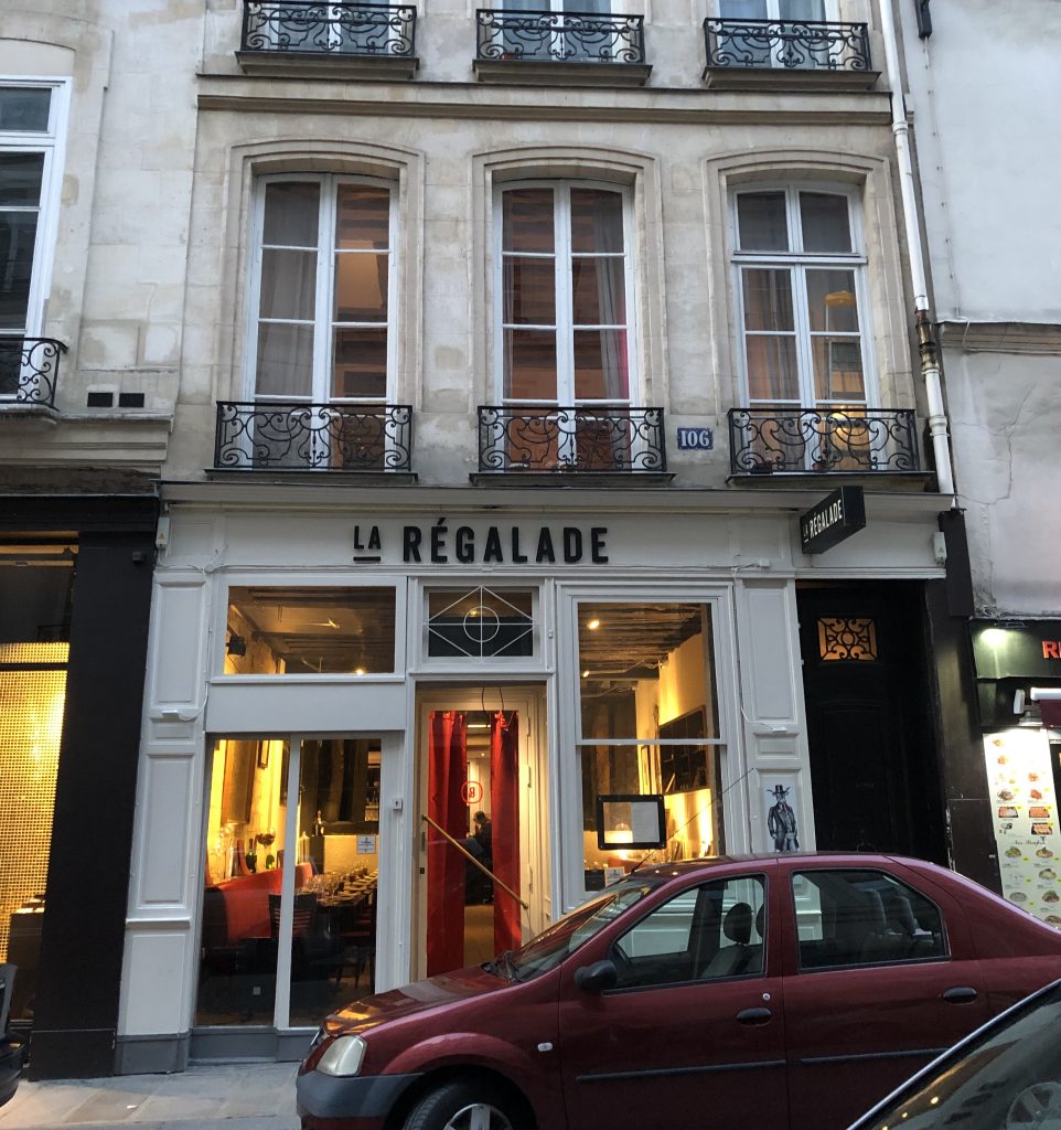 巴黎餐廳La Régalade Saint-Honoré