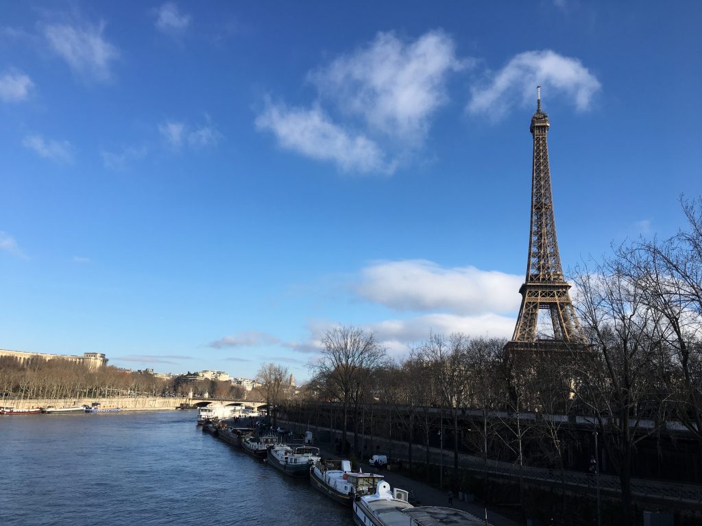 法國巴黎鐵塔塞納河